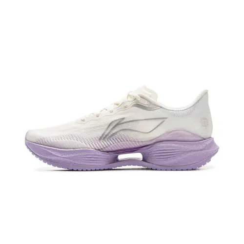 Li Ning Super Light 22 Running Shoes Women's Low Top Ivory