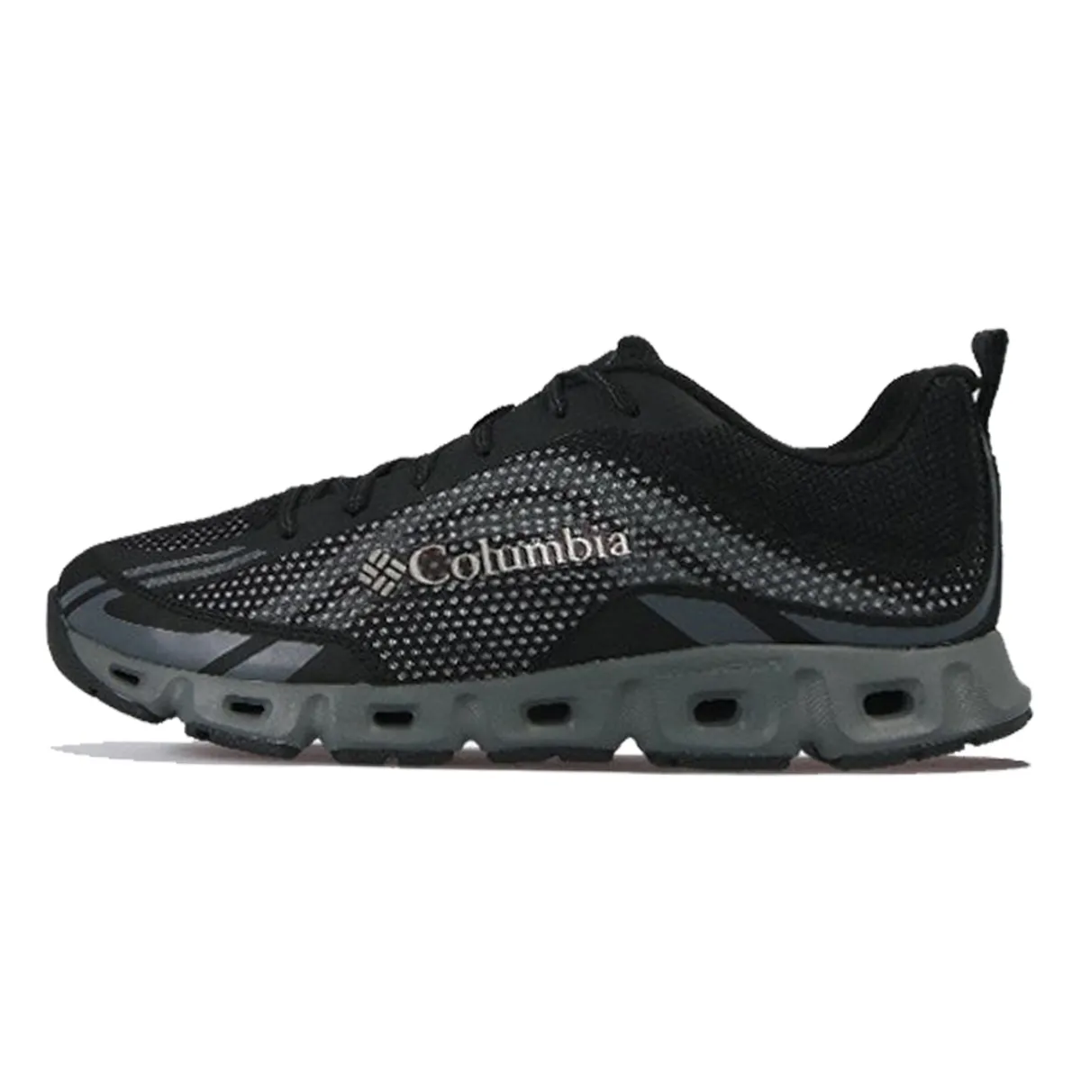 Columbia Slip-Resistant Breathable Abrasion-Resistant Lightweight Running Shoes Men's Black