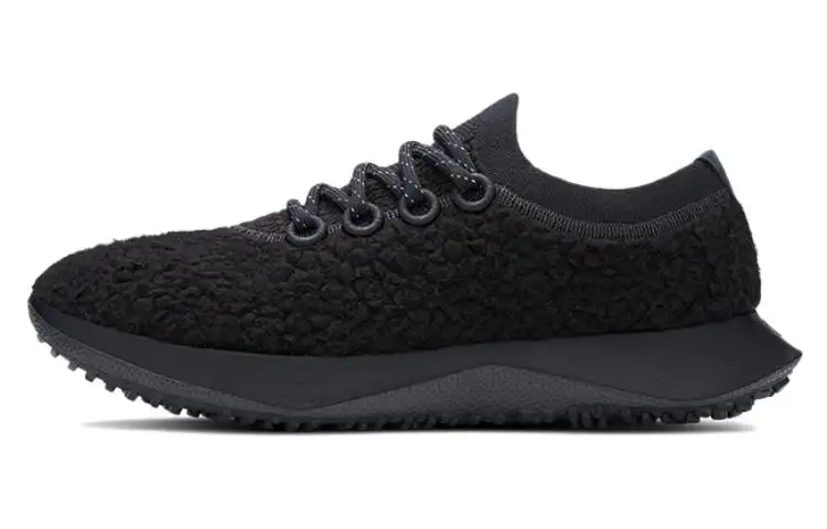 Allbirds Wool Dasher 2 Fluff Cushioning Slip Resistant Abrasion Resistant Low top Running Shoes Men's Black