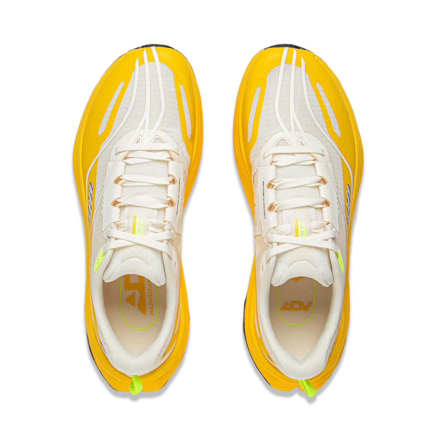 Li Ning De Lu Cushioning Slip Resistant Abrasion Resistant Rebound Low top Casual Trail Running Shoes Men’s