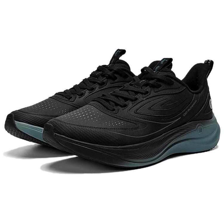 QIAODAN Textile, Artificial Leather Abrasion Resistant Slip Resistant Abrasion Resistant Slip Resistant Low top Casual
