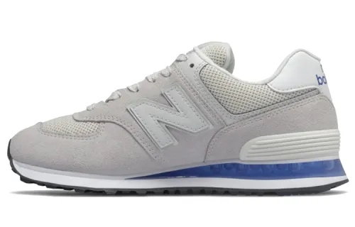 New Balance NB 574 Running Shoes Women's Low Top Gray/Blue/White