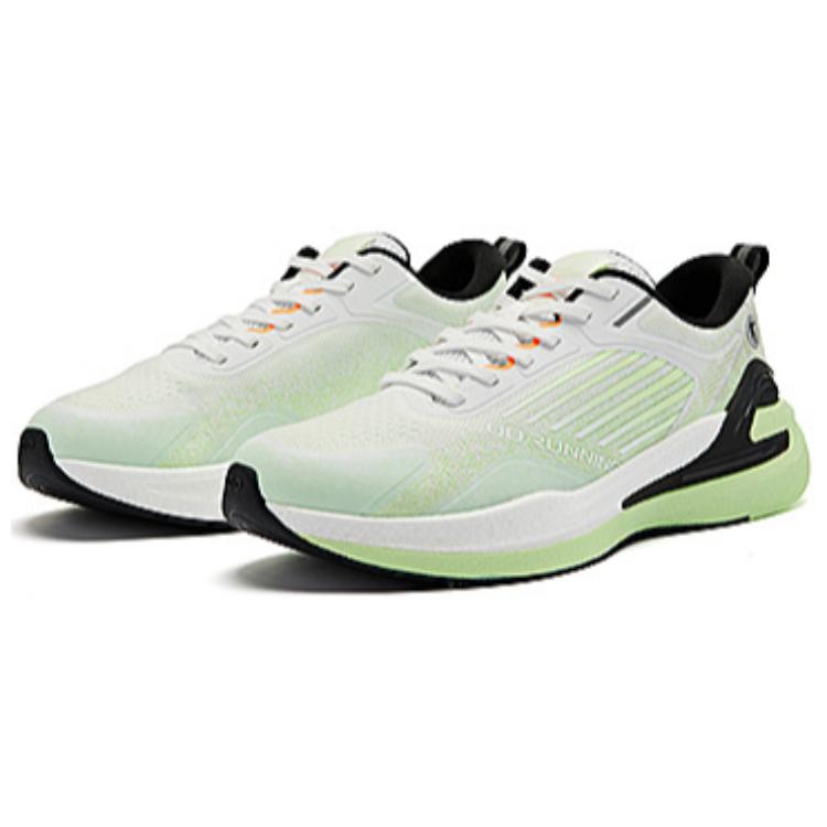 QIAODAN Infinity 5SE Cushioning Breathable Cushioning Breathable Low top Running Shoes Men’s Gray Cyan