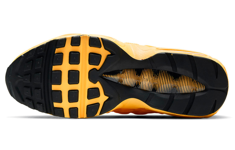 Мужские кроссовки Nike Air Max 95 NYC Taxi лафон (желтые) — Жёлтый — фото 6