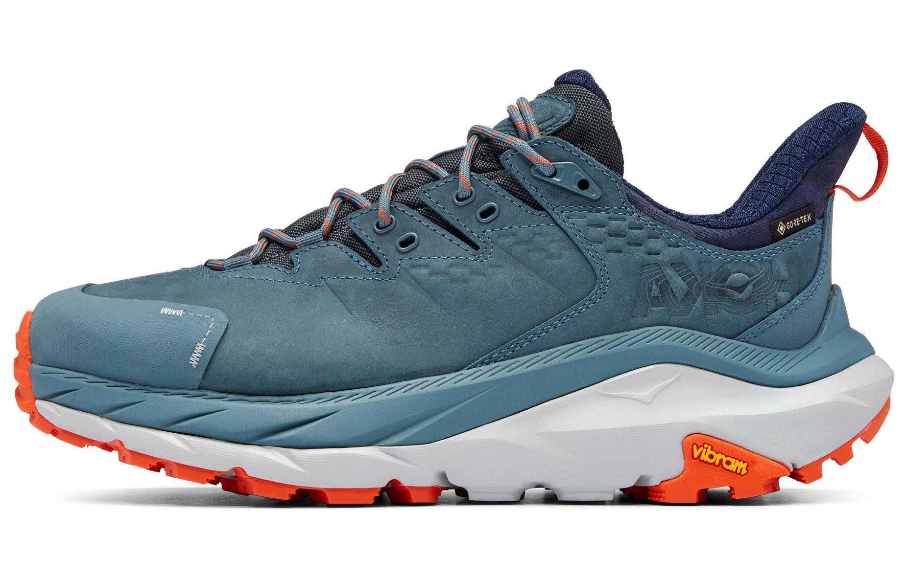 Мужские кроссовки HOKA HOKA ONE ONE Kaha 2 Low GTX (серо-синие)