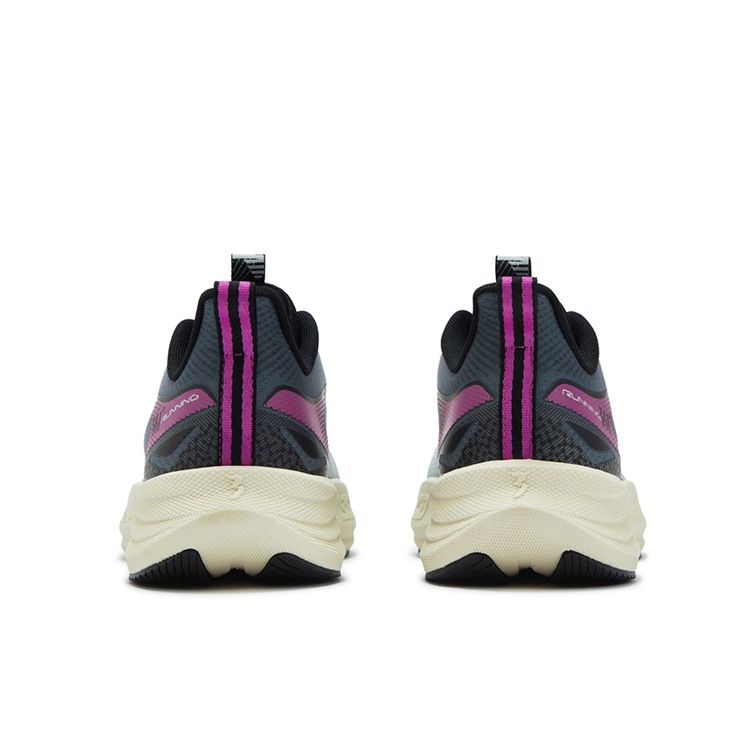 361° Surge Float 1.0 Slip Resistant, Abrasion Resistant, Breathable Low top Running Shoes Men’s Gray Black Purple