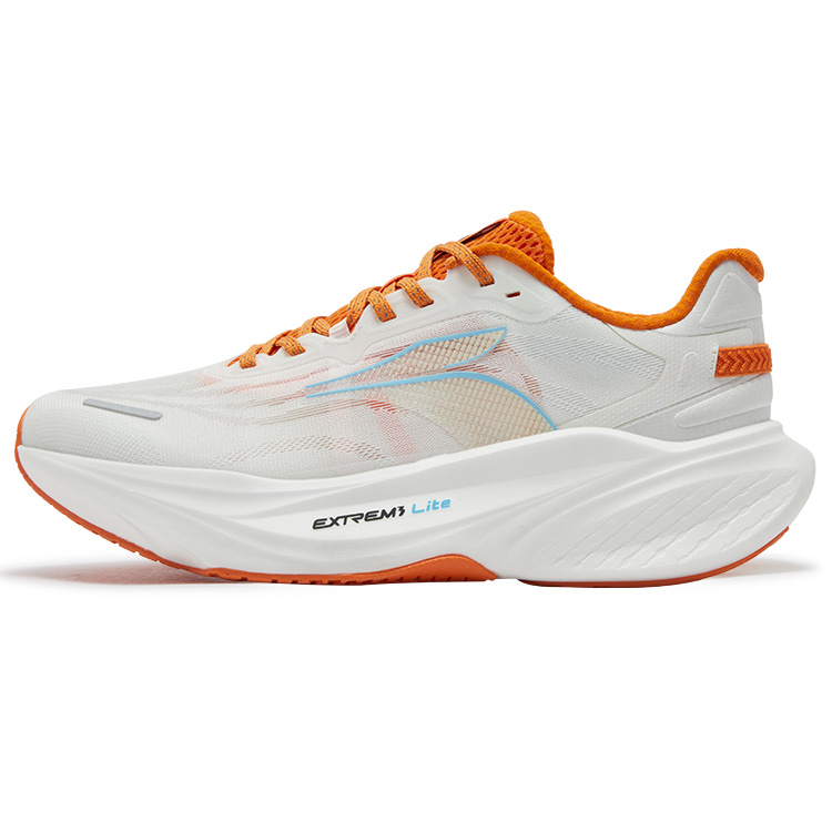 361° Abrasion Resistant Breathable Rebound Low top Casual Running Shoes Men’s Lava Orange