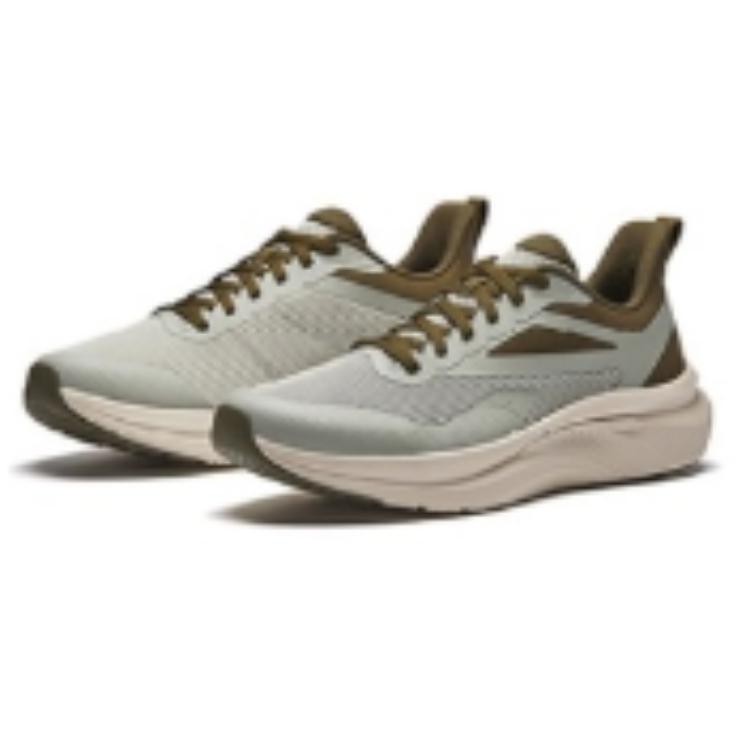 Anta Light Cloud Slip Resistant Abrasion Resistant Low top Running Shoes Men’s Gray Green