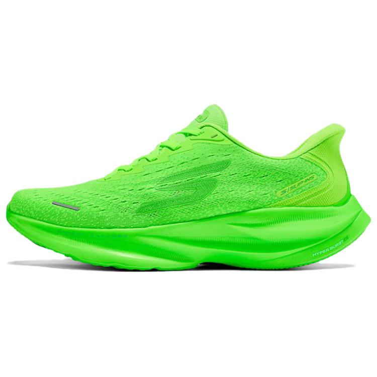 Skechers MEN’S GO Cushioning Breathable Support Running Shoes Men’s Neon Green