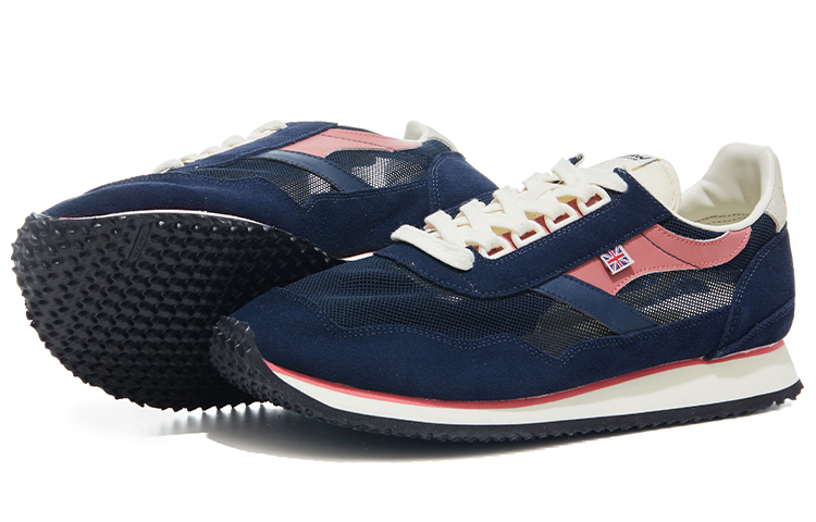 Norman Walsh Classic Vintage Leather Cushioning Abrasion Resistant Breathable Lightweight Low top Casual Running Shoes