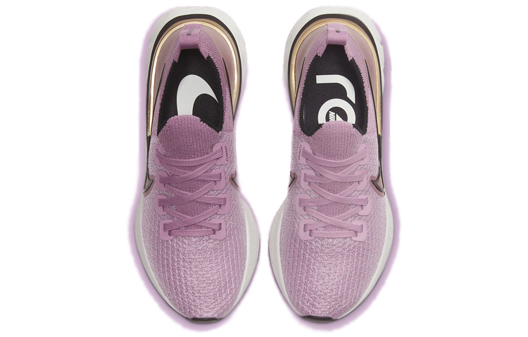 Женские кроссовки Nike React Infinity Run Flyknit 1 (фиолетовый) — фото 4