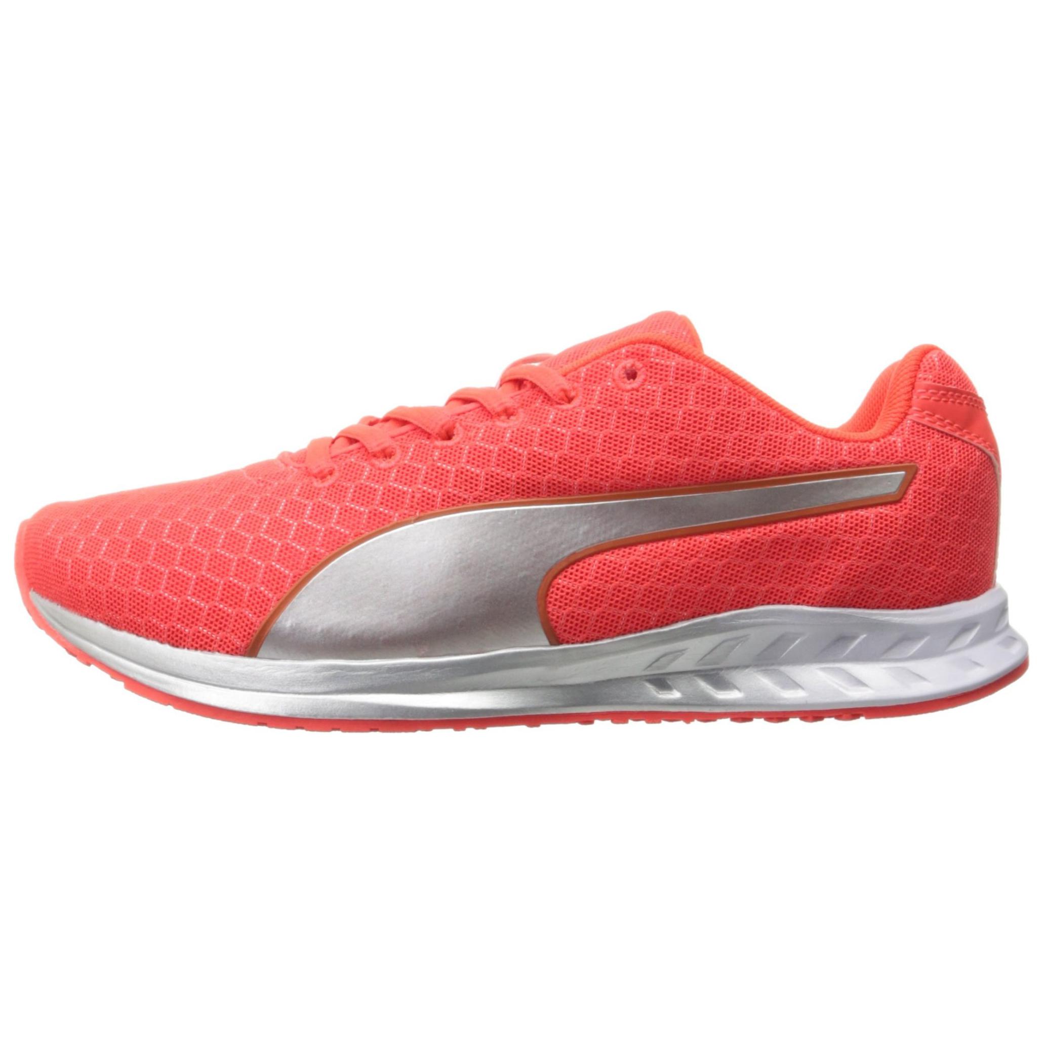 PUMA EvoSpeed Distance 8 Running Shoes Women's Low Top Red Silver