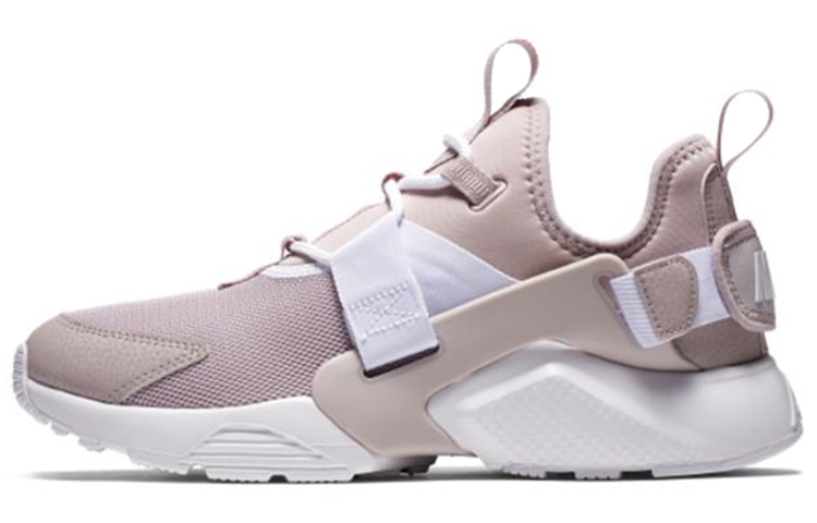 Nike Air Huarache comfortable fabric shock-absorbing non-slip low-top casual running shoes women's rose pink