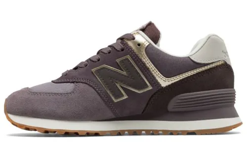 New Balance 574 Metallic Patch Purple Women's