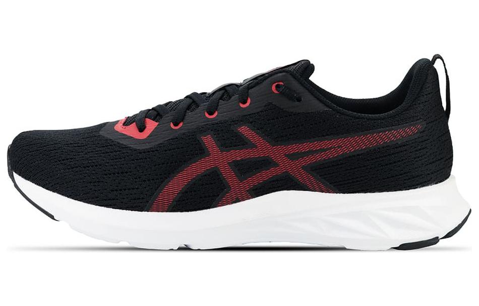 Asics Versablast 2 Comfortable Abrasion Resistant Breathable Low top Running Shoes Men's Black Red