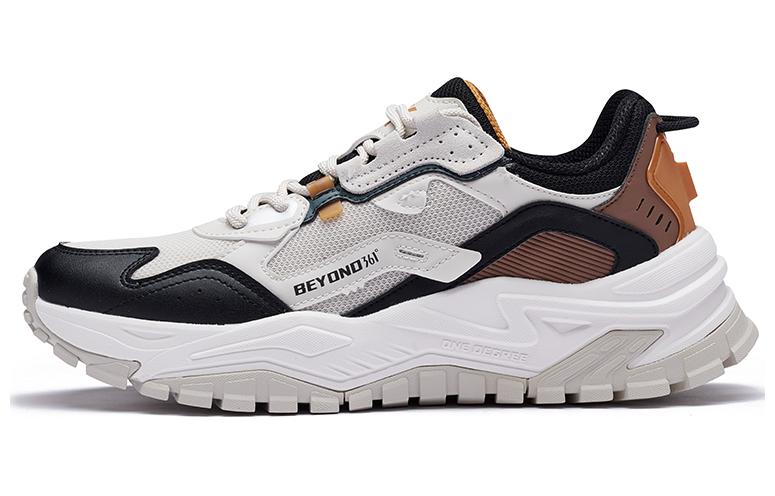 361° Vintage Textile, Leather Slip Resistant Abrasion Resistant Low top Running Shoes Men’s Black Brown Gray