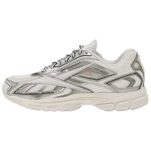 Reebok Premier Road Abrasion Resistant Breathable Low top Running Shoes Unisex Beige Silver