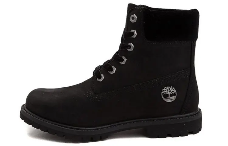 Timberland Women's 6 Inch Premium 'Black Velvet'