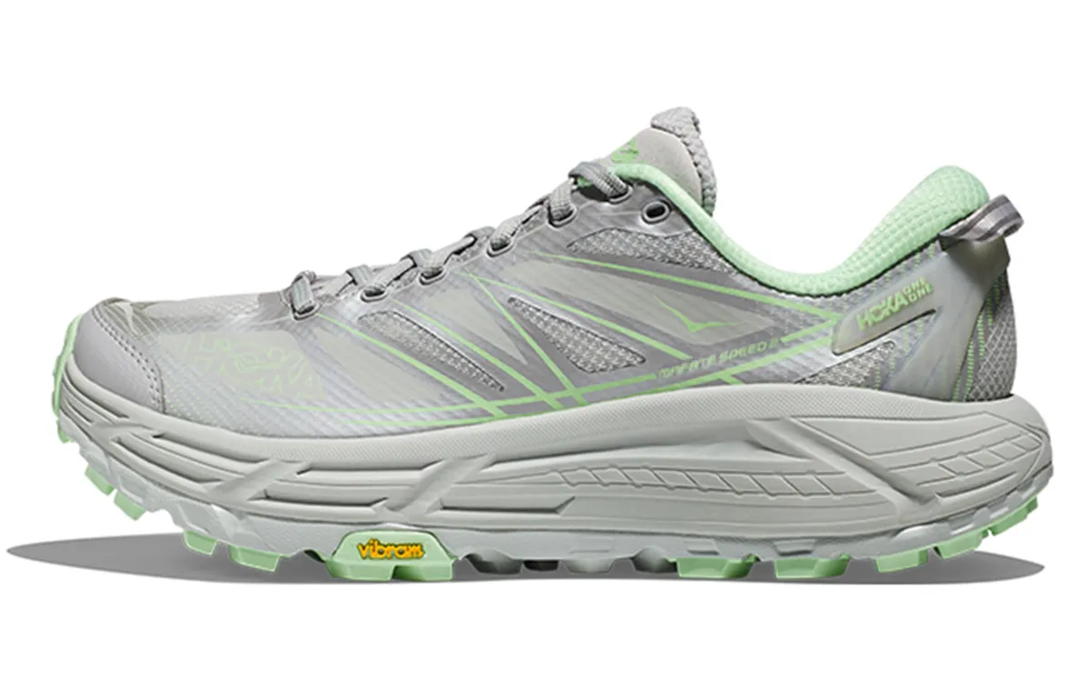 HOKA ONE ONE Mafate Speed 2 Soft Mesh Lightweight Breathable Low top Casual Trail Running Shoes Unisex
