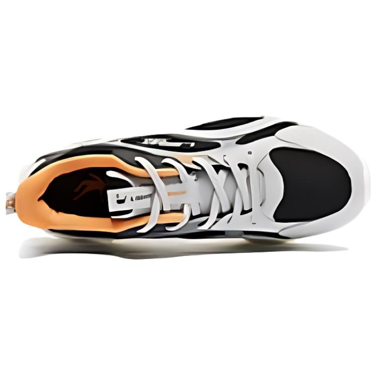 QIAODAN Slip Resistant Abrasion Resistant Low top Casual City Commuting Running Shoes Men’s Gray