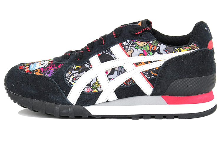 Onitsuka Tiger Colorado Eighty Five Running Shoes Unisex Low Top Black/Pink/Green/White/Gray