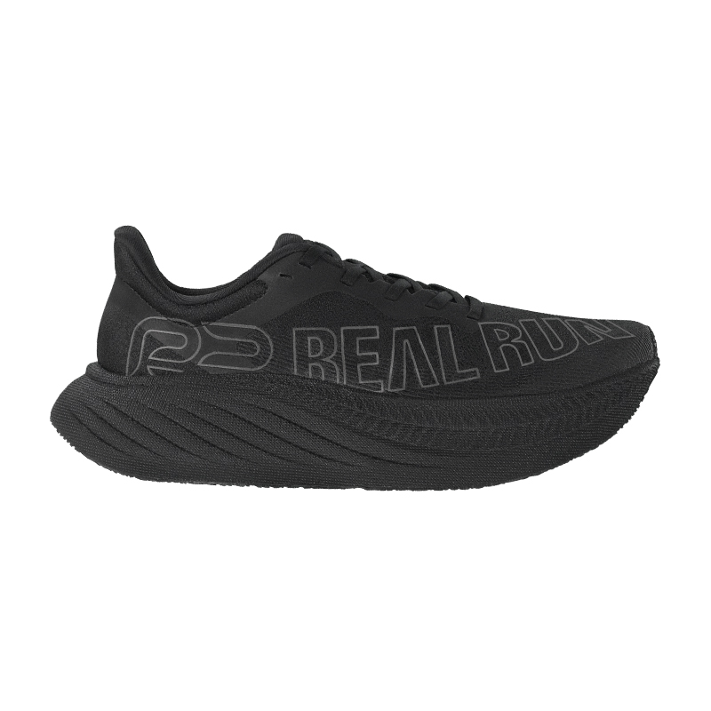 R2 REALRUN Running Shoes Unisex Low Top Night Black