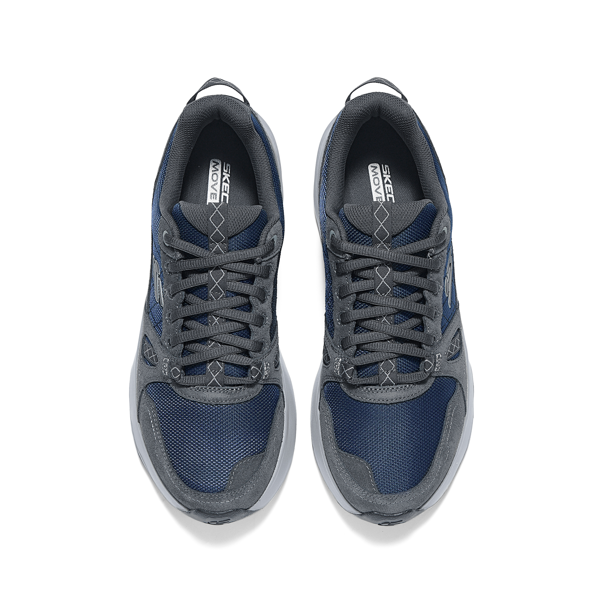 Skechers OUTDOOR MENS Mesh Comfortable Low top Outdoor Shoes Men’s Marine Blue