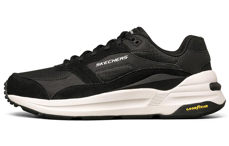 Skechers Global Jogger Low Top Sneakers Black/White