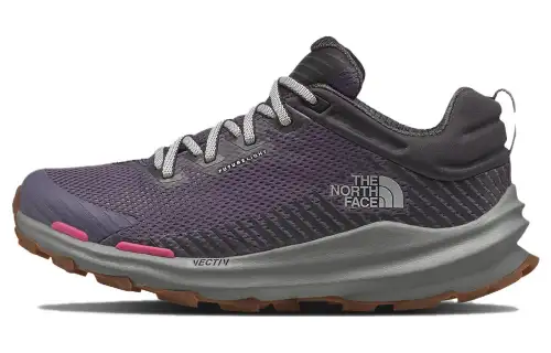 THE NORTH FACE Vectiv Fastpack Futurelight Slip Resistant Abrasion Resistant Low top Outdoor Shoes Women's Purple Gray