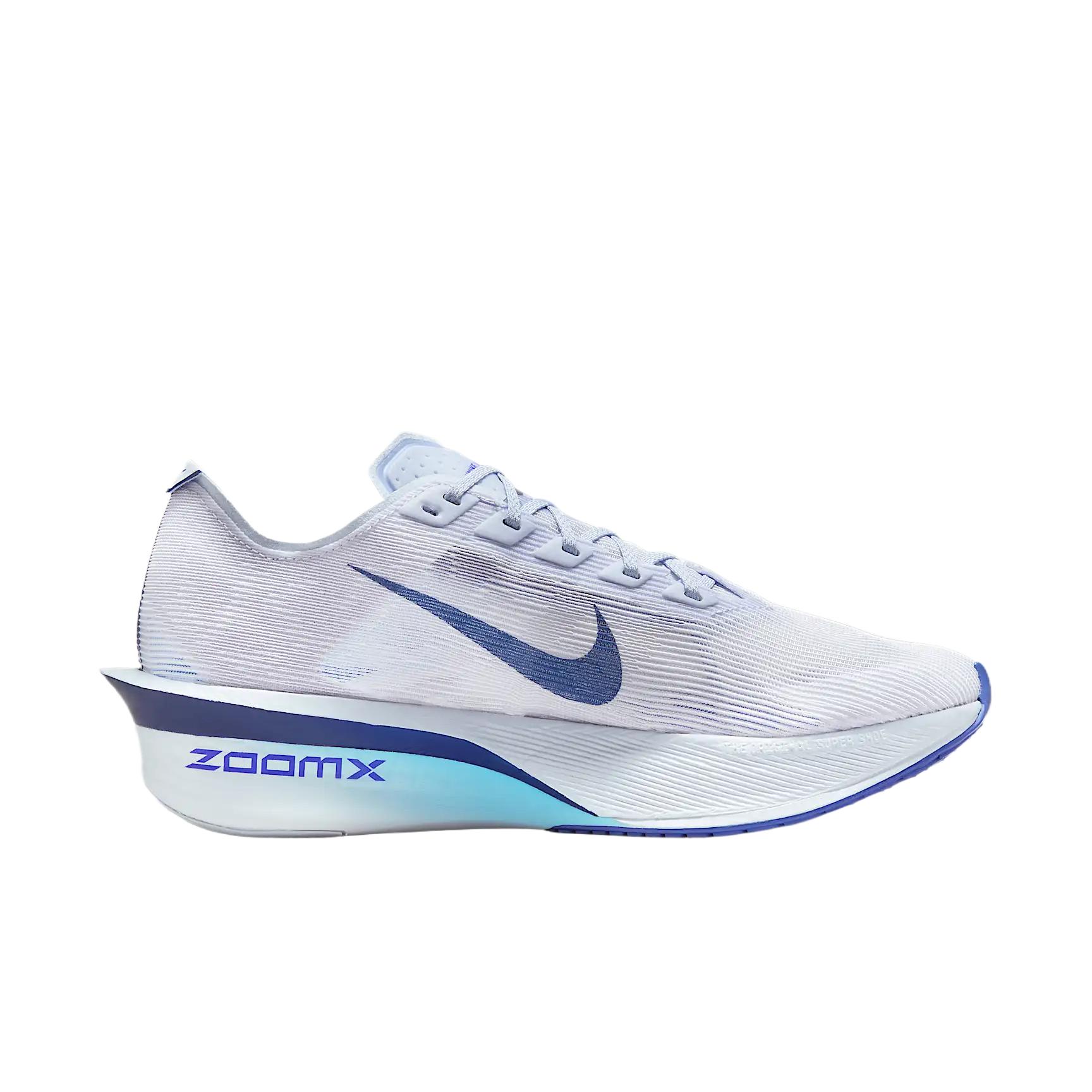 Nike ZoomX Vaporfly Next% 4 Ghost Persian Violet Football Grey Blue Void Women’s