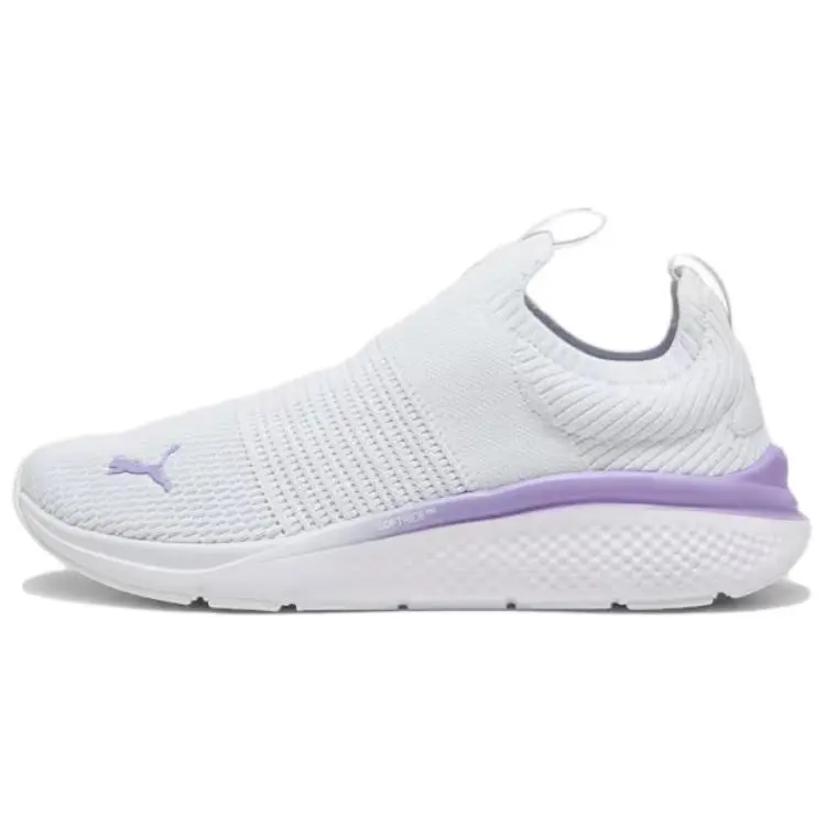 PUMA Softride Pro Slip Resistant And Breathable Low top Running Shoes Women's White Purple