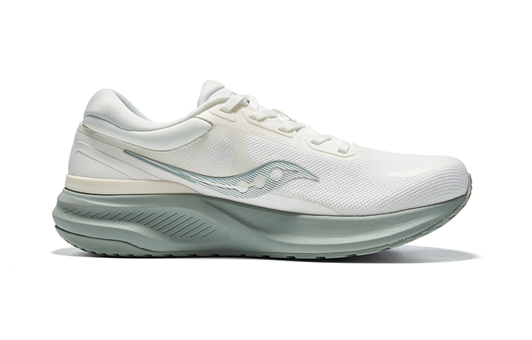 PUFF x Saucony Abrasion Resistant, Breathable, Lightweight Low top Running Shoes Unisex Beige Gray