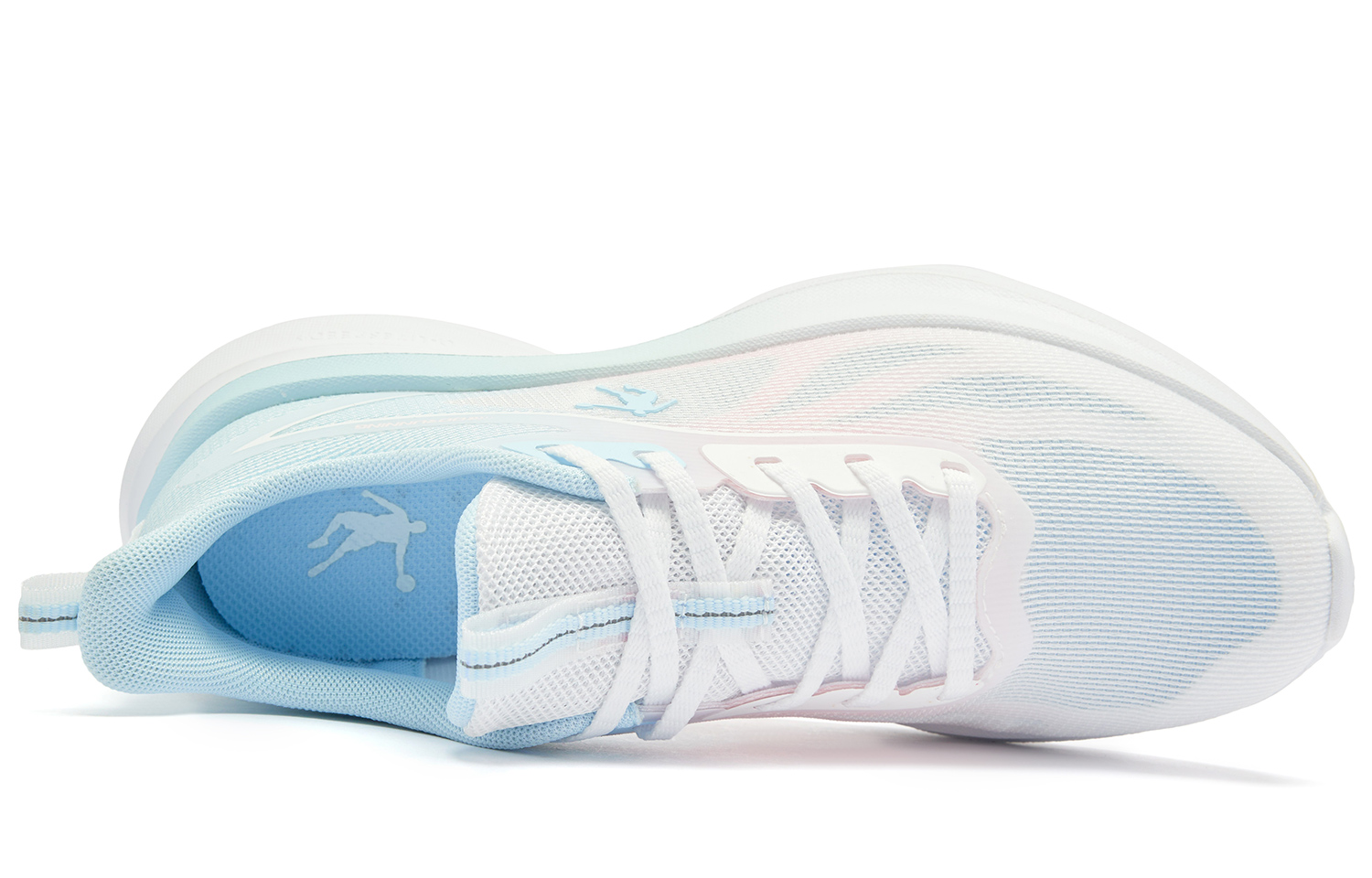 QIAODAN Breeze 3 Cushioning Slip Resistant Abrasion Resistant Breathable Lightweight Height Increasing Low top Sprint