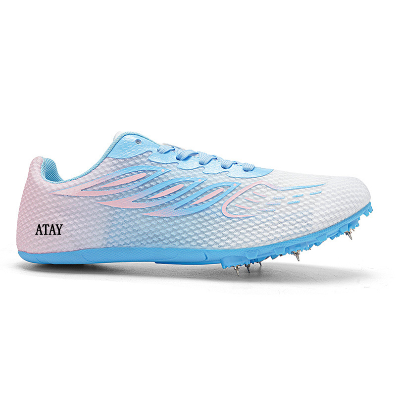 ATAY Slip Resistant Abrasion Resistant Slip Resistant Abrasion Resistant Low top Running Shoes Unisex Pink Blue