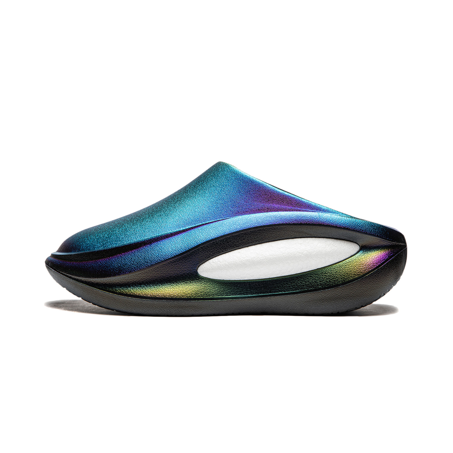 Li Ning, comfortable universal black slippers for men and women
