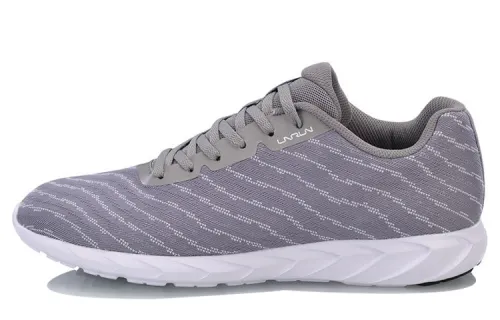 Li Ning Fabric Lightweight Breathable Cushioning Abrasion Resistant Slip Resistant Low top Running Shoes Unisex