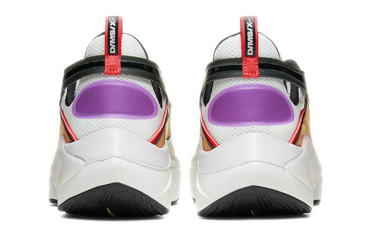 Мужские кроссовки Nike D/MS/X (оранжево-зеленые) — фото 5