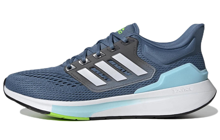 Adidas EQ21 Run Running Shoes Men's Low Top Blue/Gray