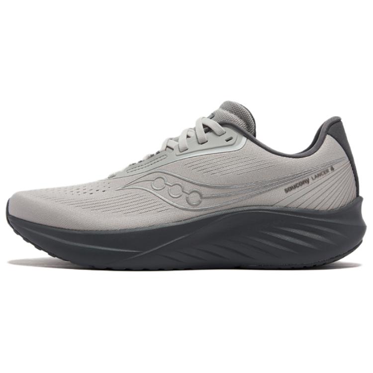 Saucony LANCER Gun Rider 4 Running Shoes Men’s Light Gray