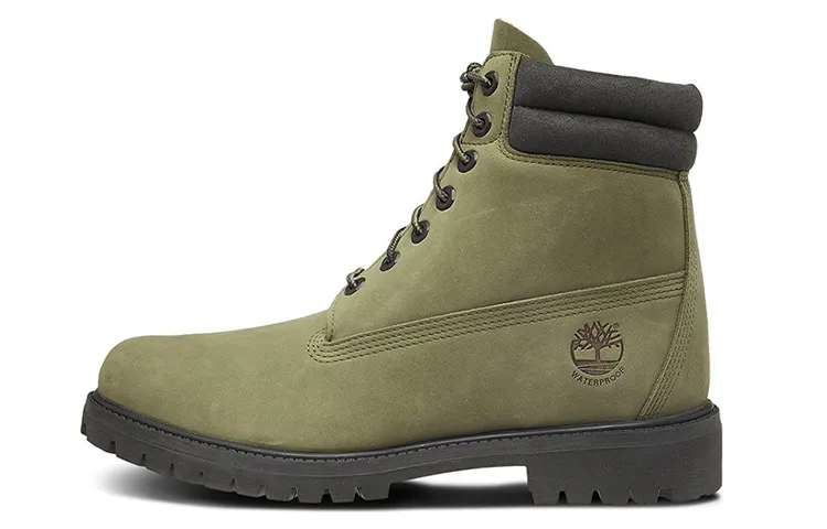 Timberland Top Grain Cow Leather Waterproof Abrasion Resistant Cushioning Comfortable Knee High Outdoor Boots Men's