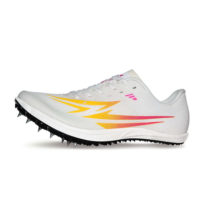 ZINGIS Slip Resistant Low top Sprint Running Shoes Unisex White