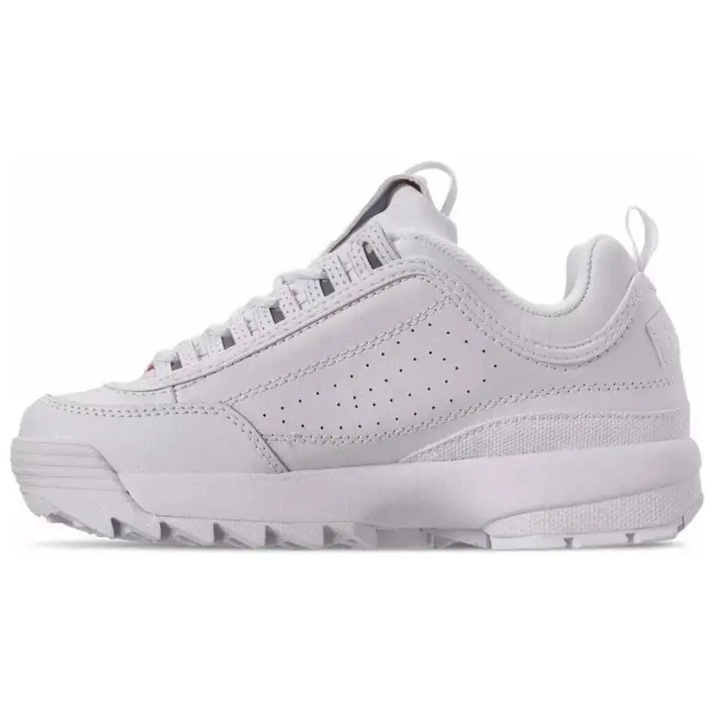 FILA Women's Disruptor 2 Script 'White Chalk Pink'