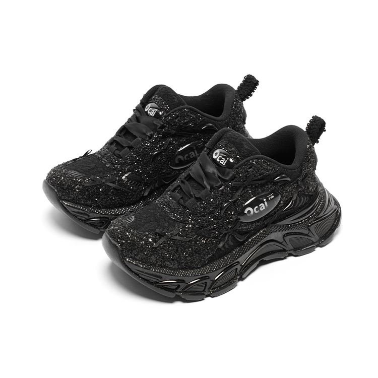 Ocai Runtech3.0 Lightweight Low top Running Shoes Unisex Starry Black