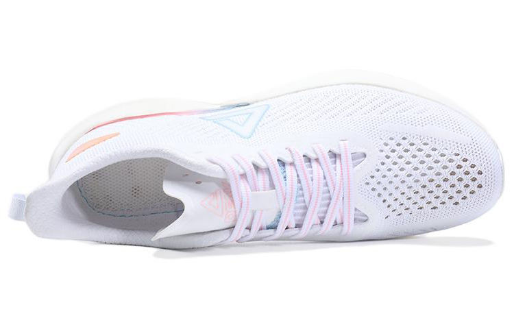 PEAK Racing Low top Running Shoes Women’s White Cushioning Sports