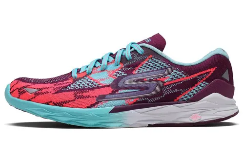Skechers GO RUN Low top Running Shoes Women's Purple Green