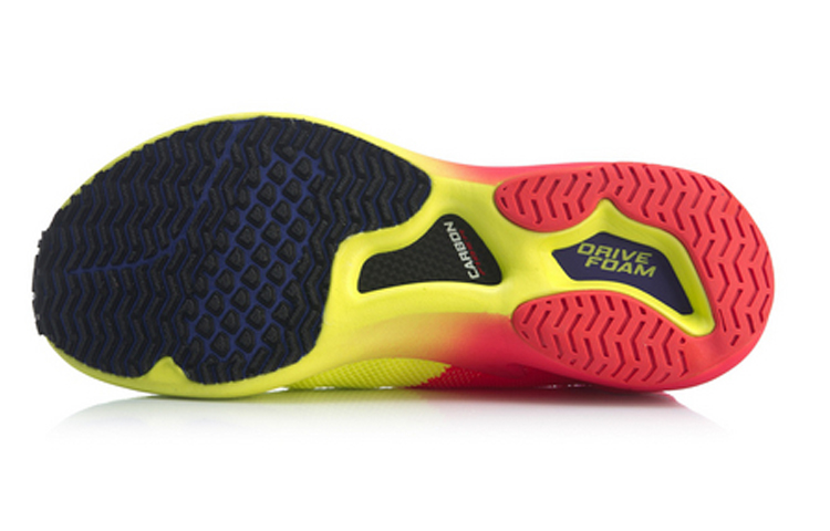 Li Ning Chasing The Wind Low top Running Shoes Women’s Yellow Red