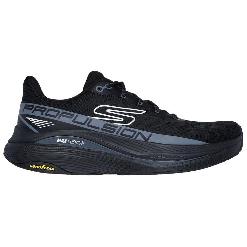 Skechers Max Cushioning Abrasion Resistant Low top Running Shoes Men’s Black