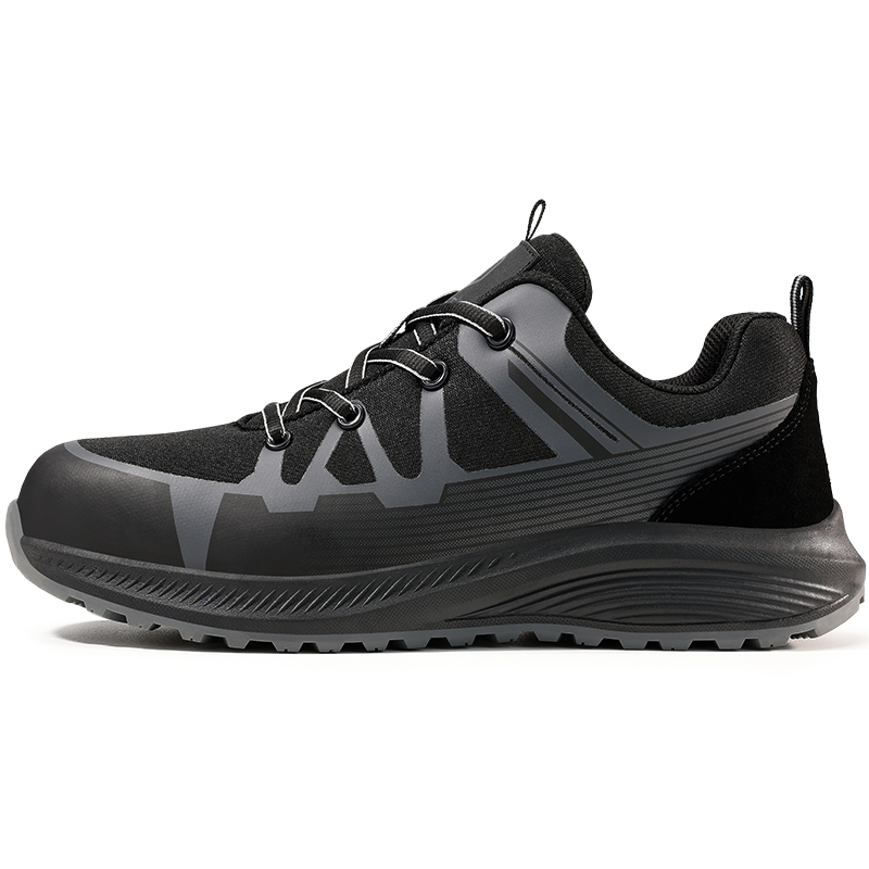 LANGTAN Wear resistant And Lightweight Low top Outdoor Shoes Unisex Black