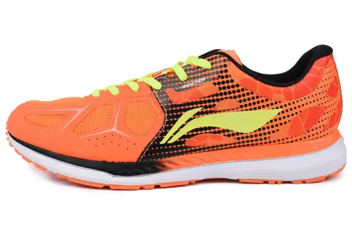 Li Ning Cloud Horse Running Shoes Men's Low Top Orange