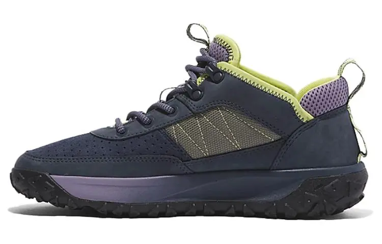 Timberland Slip Resistant Abrasion Resistant Low top Outdoor Shoes Women's Blue Purple